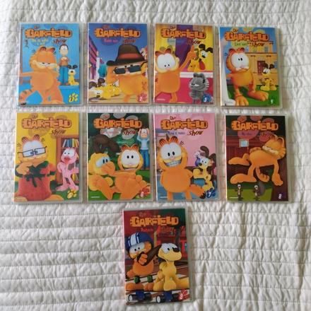 Séria dvd garfield, 