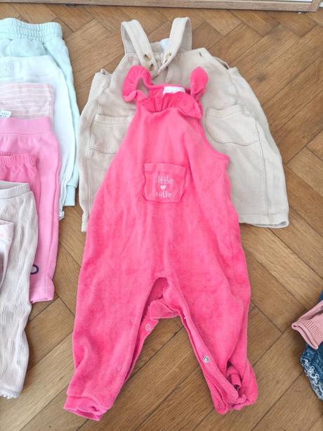 Obrovský dievčenský balík veľkosť 68, 68–80