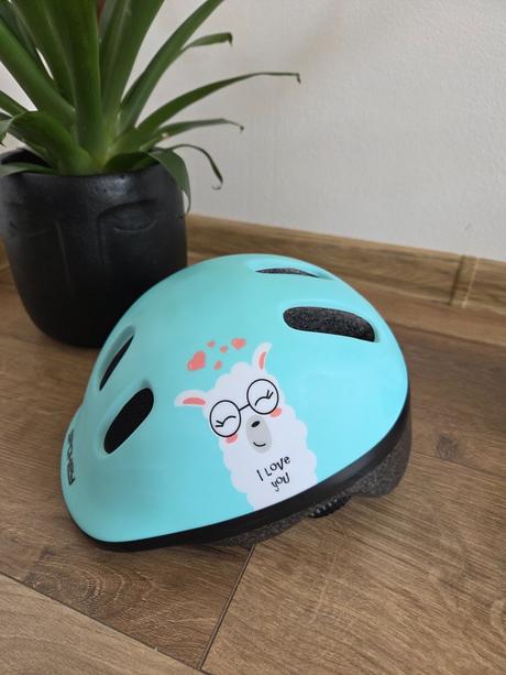 Detská cyklistická prilba fun lama, 48-52 cm,
