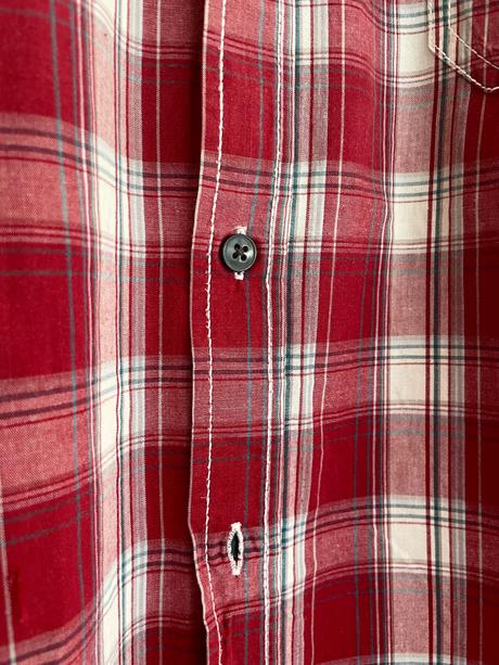 Bavlnená kockovaná košeľa, 4xl