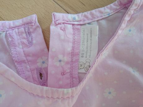 Letné bavlnené šaty 9-12 m, 80