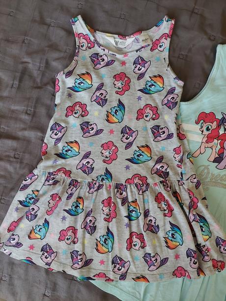 Letné šaty hm ,aj pre dvojičky, h&m,104
