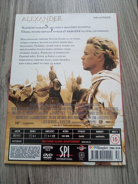 Alexander veľký dvd, 