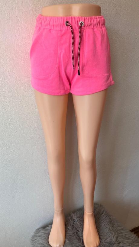 Dámske teplákové šortky ružové bershka (26), bershka,s