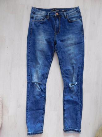 Elastické rifle s/m, denim,s