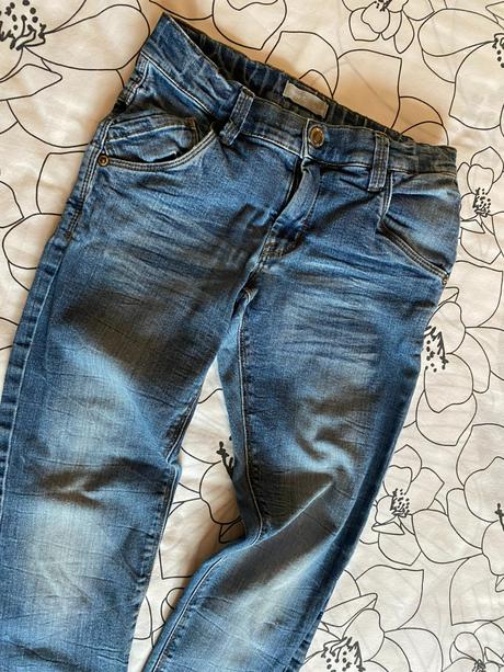 Kvalitné šúchané rifle zn. name it v. 140/146, name it,140