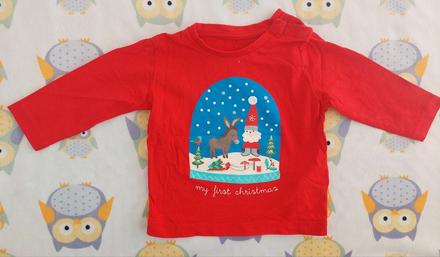 Tričko s vianočným motívom veľ.68, 68