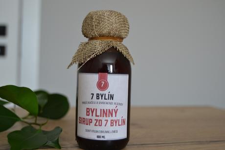 7 bylinný sirup-silný proti kašľu a vykašliavaní,