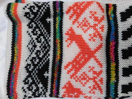 Suvenirne ponožky s ľudovým motívom, 37 / 38 / 39 / 40