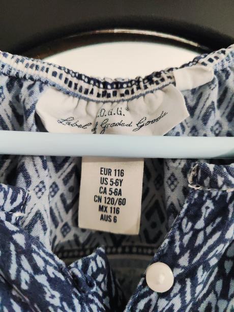 Letný overal, h&m,116