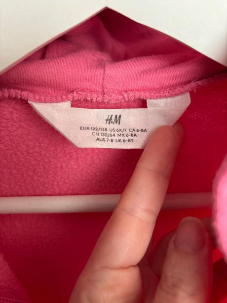 Mikina h&m velkost 122-128, h&m,122
