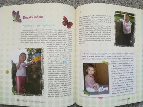 Kniha vývoj dieťaťa do 1 roka, 