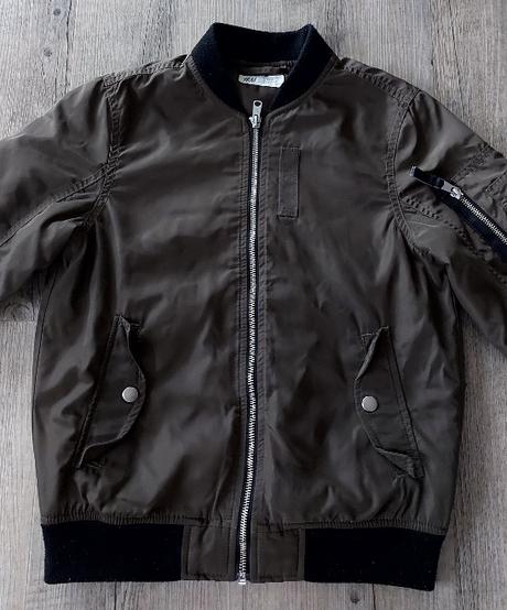 Zateplená prechodná bomberka, h&m,140