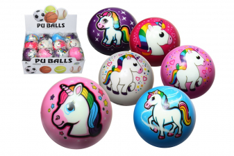 Loptička jednorožec  7,5 cm, 