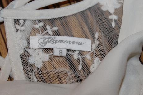 Biele šaty glamorous v. 36, 36