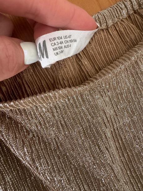 Trblietavý overal, h&m,104