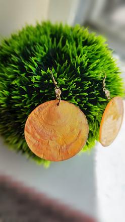 Mušľové náušnice,