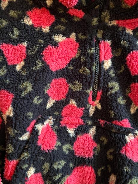 Crop teddy mikina veľkosť s, s