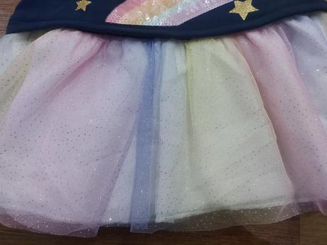 Mikinka s tylovou suknou 110/116, f&f,110