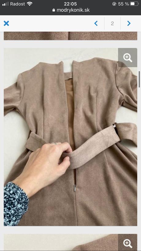 Semisove midi saty, xs