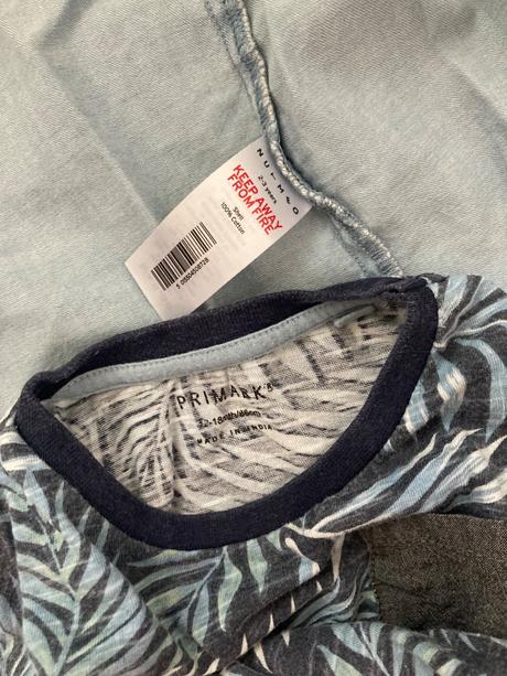 Chlapčenska riflova košela+tričko, 86–98