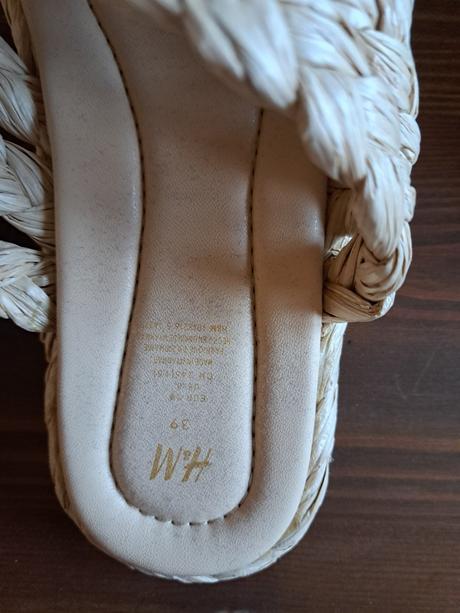 Dámske šľapky, h&m,39