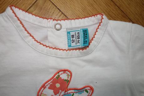 Tričko zajačik 12-18 mes, 80