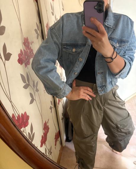 Džínsova bomber bunda, only,l