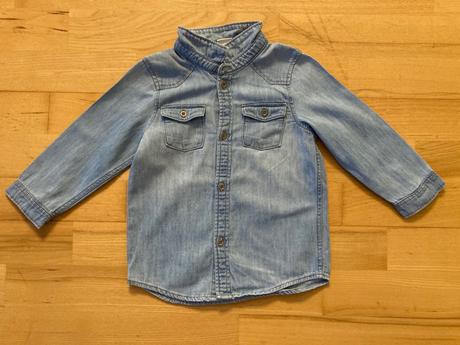 Rifľová košeľa h&m v. 86, h&m,86