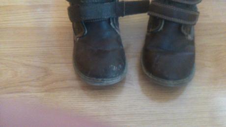 Teplé kožené čižmičky , 29