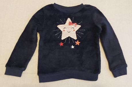Mikina tmavomodrá s hviezdou 92, kiki&koko,92