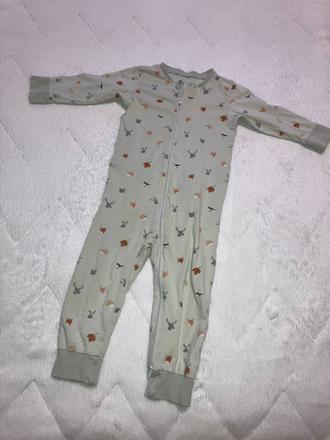 Pyžamo - overal - s aplikáciou líšky na zadku, lindex,92