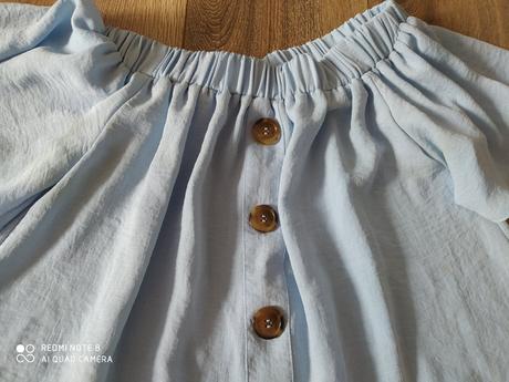 Blúzka španielskeho strihu, f&f,34