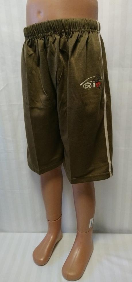 Chlapč. hnedé šortky šport, era fashion, 128, 128