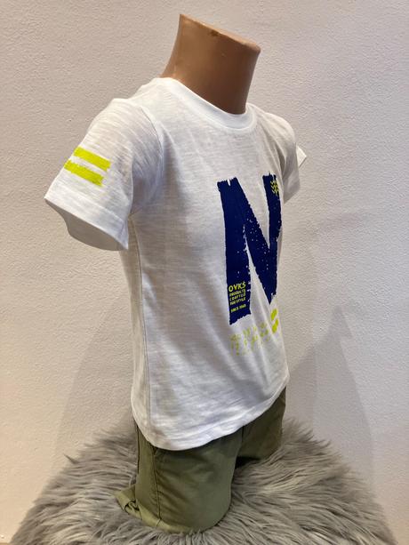 Chlapčenské tričko s nápisom, overkids (2r.), 92