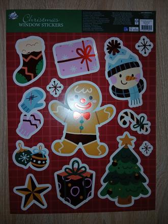 Velke vianočné nálepky, 