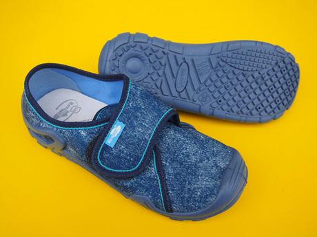 Detské papučky renbut rifľové, ren but,33 / 34 / 35