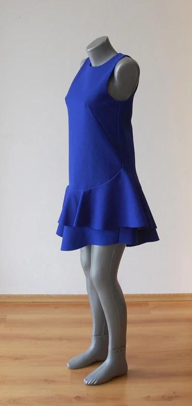 Dámske asymetrické elegantné šaty, h&m,34