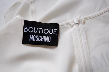 Dámsky luxusný top/blúzka boutique moschino, moschino,m