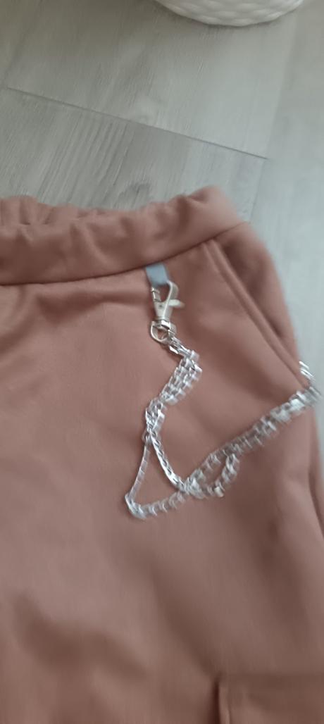 Štýlové nohavice s odopínacou retiazkou, 146