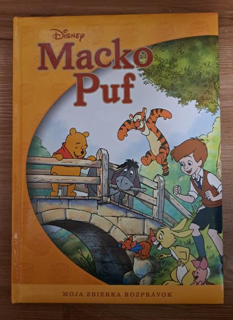 Kniha disney "macko puf", 