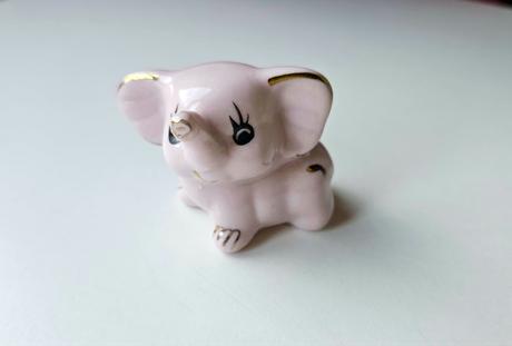 Keramický sloník pre šťastie 5x4 cm,