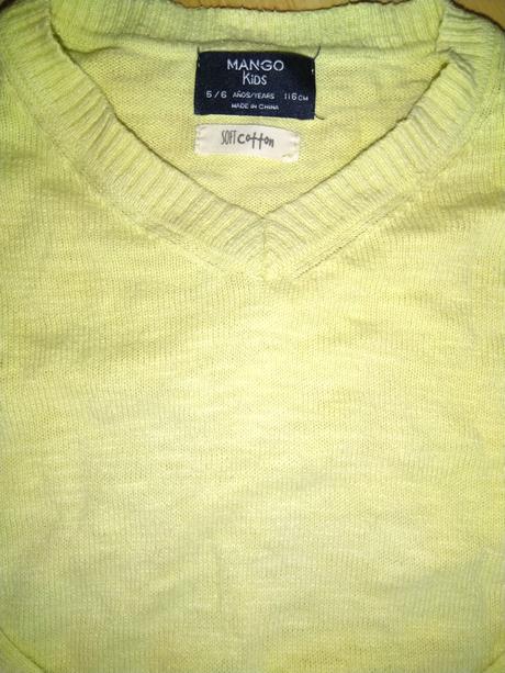 Krásny svetrík, mango,116