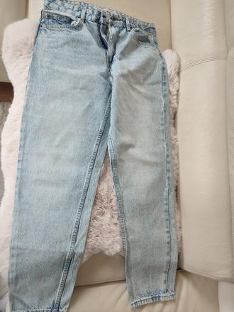 Pánske rifle bershka (straight vintage), bershka,40