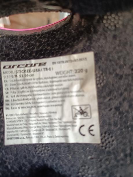 Detska cyklo prilba, m