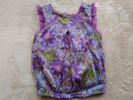 Hodvábny top sisley, 3,5 až 4,5 roka, sisley,104