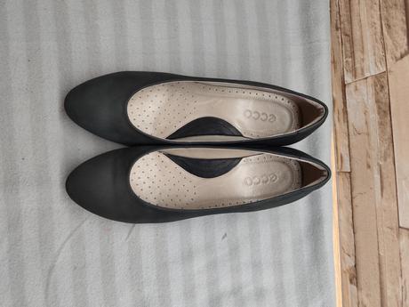 Ecco 40 - dámske kožené lodičky, ecco,40