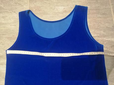 Zamatové šaty lindex vm,elast.,kráľovská modrá, lindex,m