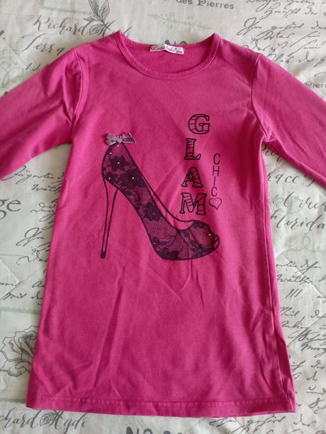 Predĺžené tričko s dlhým rukávom, 122