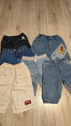 Riflové krátke nohavice, 92